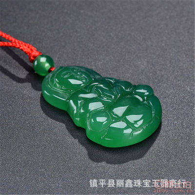 麗鑫珠寶玉器 天然水晶與綠瑪瑙觀音吊墜的精湛工藝